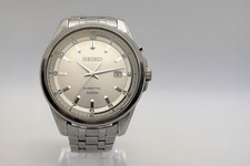 Seiko Kinetic 5M62 SKA629 | 2013 | Auto-Charging Hybrid | Silver Sunburst Dial |