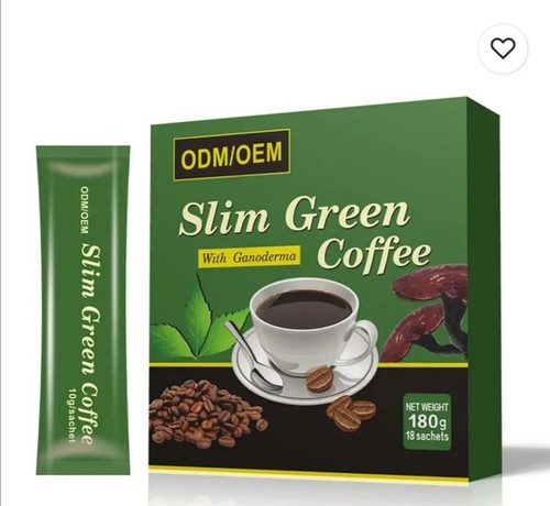 Slim green with ganoderma - green,