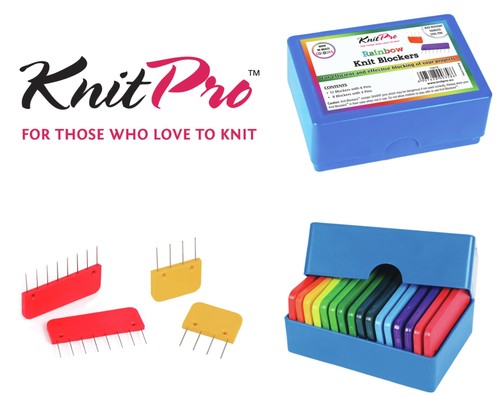 Knitpro rainbow knit blockers - rainbow,