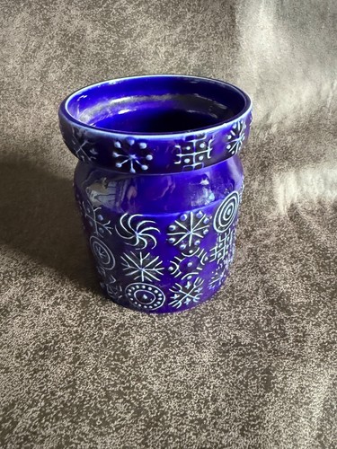 Blue portmeirion totem pot - portmeirion, by