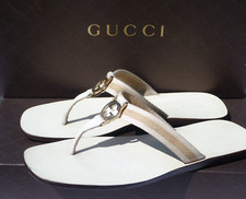 Gucci Unisex/Women Ivory Flip