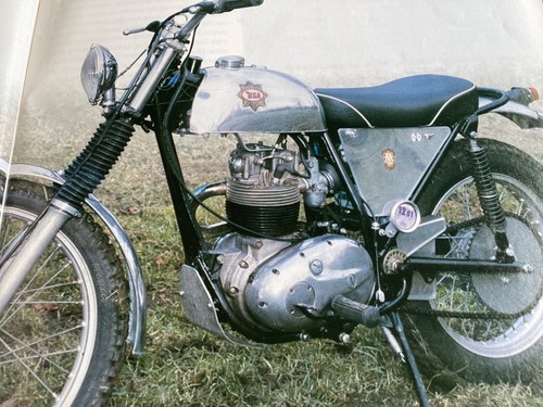 Bsa b40 trial - trial, motorcycle