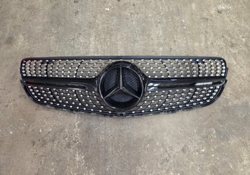 Diamond black grill mercedes - diamond,
