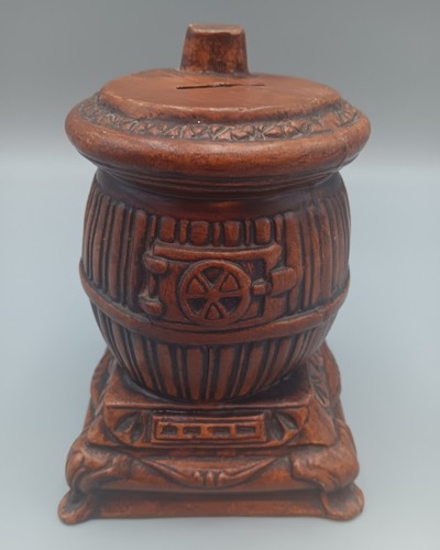 Vintage treasure craft pot - vintage,