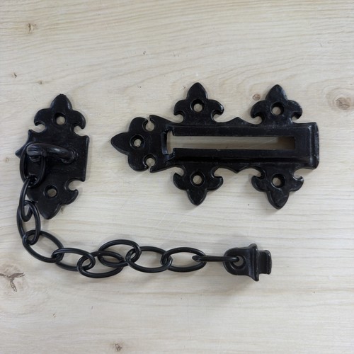 Black cast iron gothic style - cast,