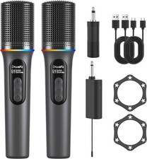 Wireless Microphones, Dual UHF
