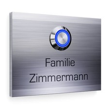 Engraved Bell Sign Engraved LED Bell Push Bell Plate Bell Stainless Steel