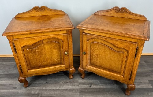 Pair bedside tables - of,