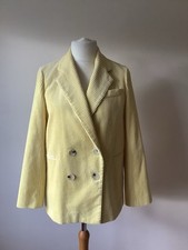 Zara Double Breasted Yellow