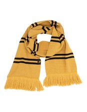 Harry Potter Hufflepuff House Scarf Scarves Knitted Adults Teenagers Official 