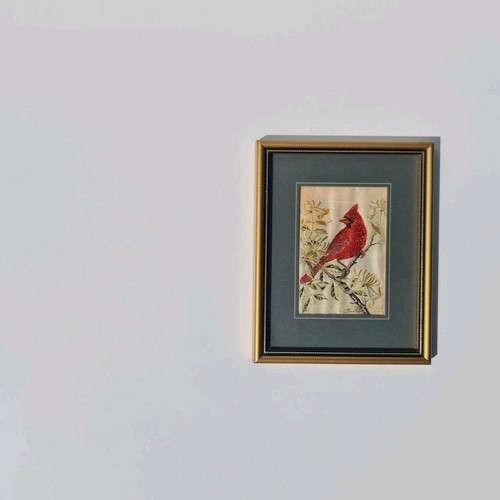 Vintage silk wall - silk, hanging