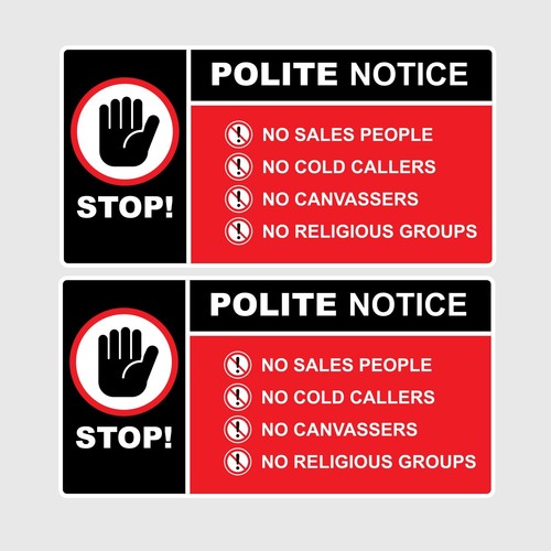 Stop sales people cold - no,
