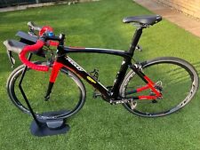 Ridley Noah Road Bike Carbon Frame - Shima Ultegra - Size XS. Black / Red