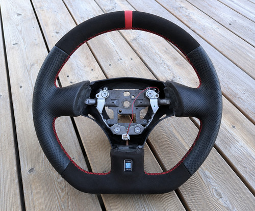New leather steering wheel for - new,