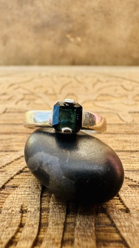 Handmade natural dark blue - natural,