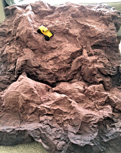 Rock crawler terrain mat - rock,