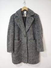H&M Women Grey Mix Wool Blend