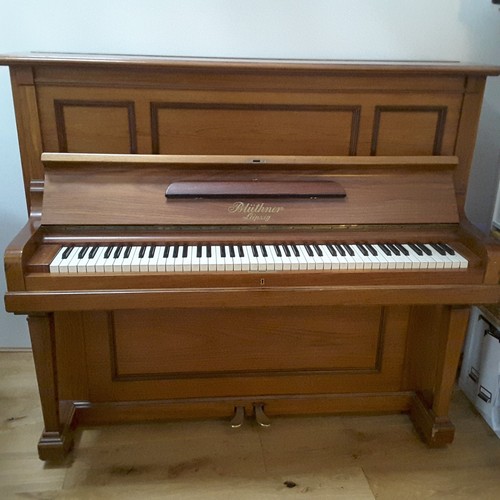 Bluthner upright piano - , circa