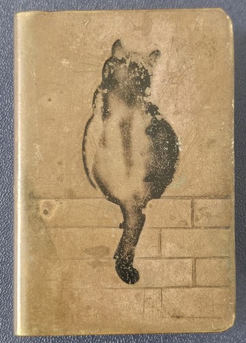 Vintage brass matchbox sleeve - vintage,