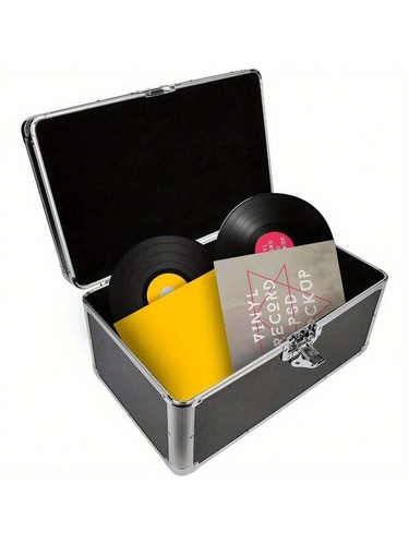 Vinyl record storage case - record,