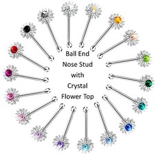 3mm Flower Crystal Top * Short