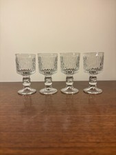 Set Of 4 Vintage 1970s Ravenhead Siesta Sherry Aperitif Glasses