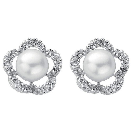 9ct white gold 17ct - gold, diamond