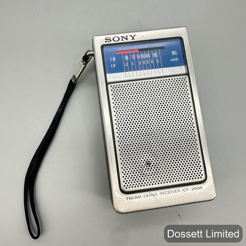 Vintage sony icf 200w - vintage, 2