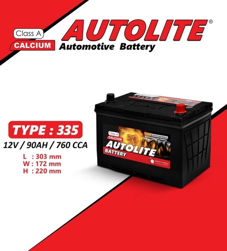 Autolite car battery - battery, type