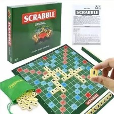 Scrabble Original Classic Board Game Toy New & Sealed Family（Big Size）