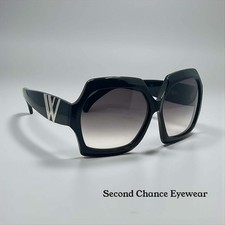 Wildfox Riviera Oversized Black Sunglasses – Gradient Lenses – Deadstock