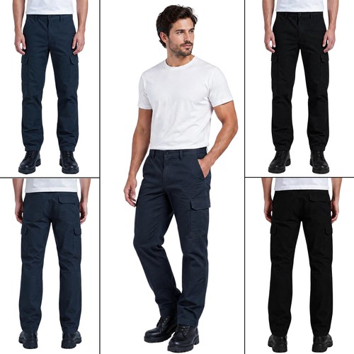Mens black cargo - mens, combat