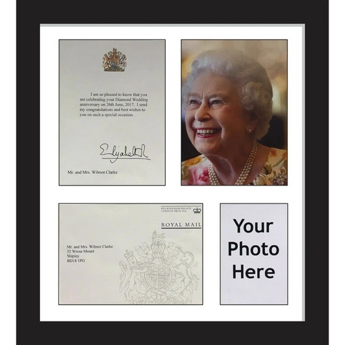 Queen anniversary card frame - queen,