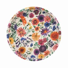 Emma Bridgewater Garden Flowers Deepwell Tin Tray - 300 (d) mm