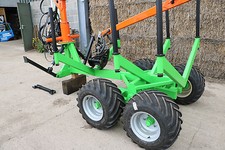 3T telescopic timber trailer including timber crane float tyres price inc vat