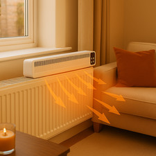 Valiant Radiator Fan – Triple Fan Heat Boosting, Quiet, Rechargeable, Magnetic