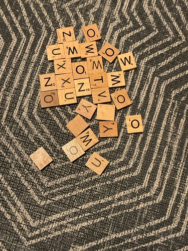 Standard wooden scrabble - standard,