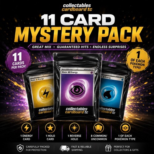 Pokémon mystery pack cards - mystery, 11