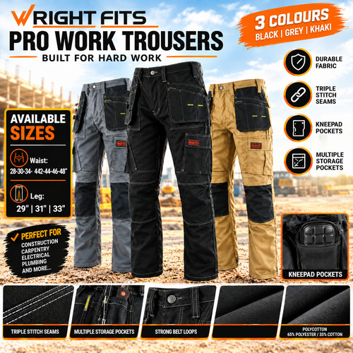 Heavy duty mens cargo work - mens,