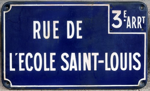 Large old vintage french - old,