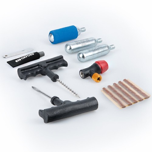 Oxford co2 tyre repair kit - co2,