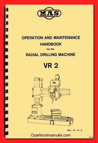 Mas vr2 radial - mas, drill