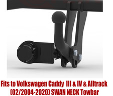 Swan neck tow bar - swan,
