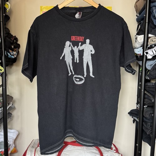 Vintage green day shirt - green,