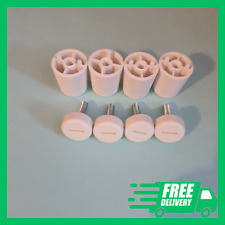 152741 & 153311 x 4 IKEA SKADIS Pegboard Parts - WHITE