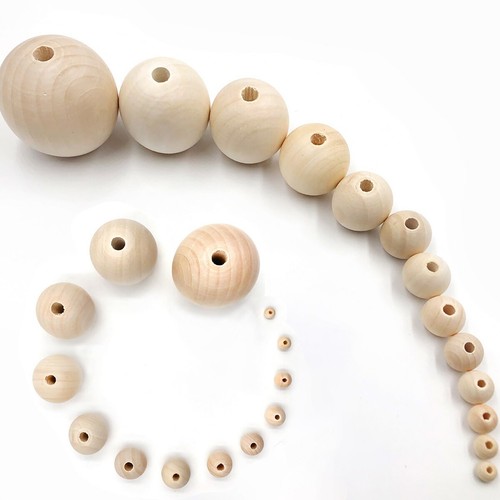 Natural round wooden - round,