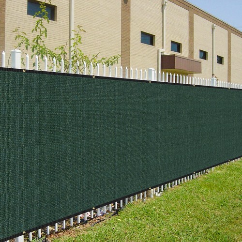 6ft green fence - 6ft, screen