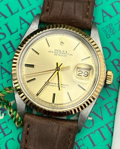 Rolex datejust 1600 36mm 1972 - rolex,