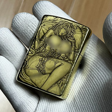 Zippo Armor Brass Gold 3D