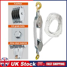 4000LB 65 Feet Rope Hoist